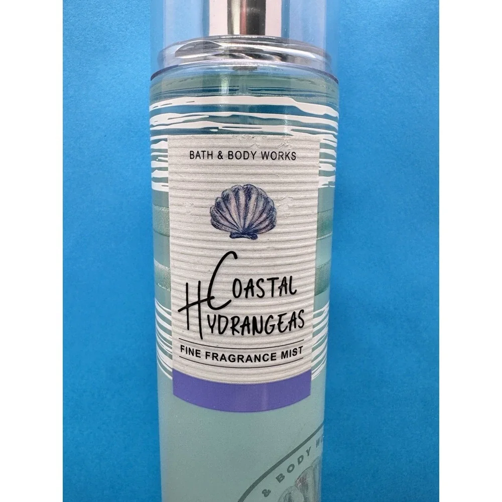 BATH BODY WORKS COASTAL HYDRANGEAS FRAGRANCE FINE MIST BODY SPRAY 8 FL. OZ NEW